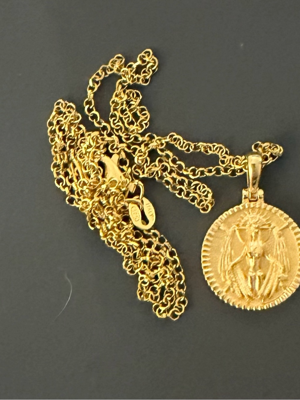 Awe Inspired Gold Tone Lilith Necklace - Picture 2 of 2